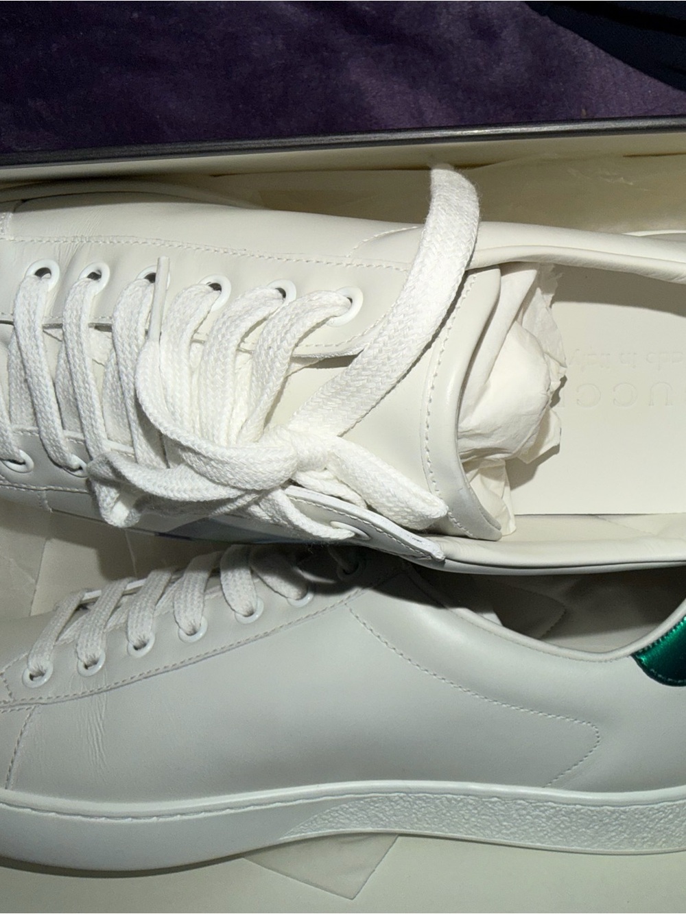 Gucci Men's Ace 'Loved' sneakers size 8 - Picture 3 of 5